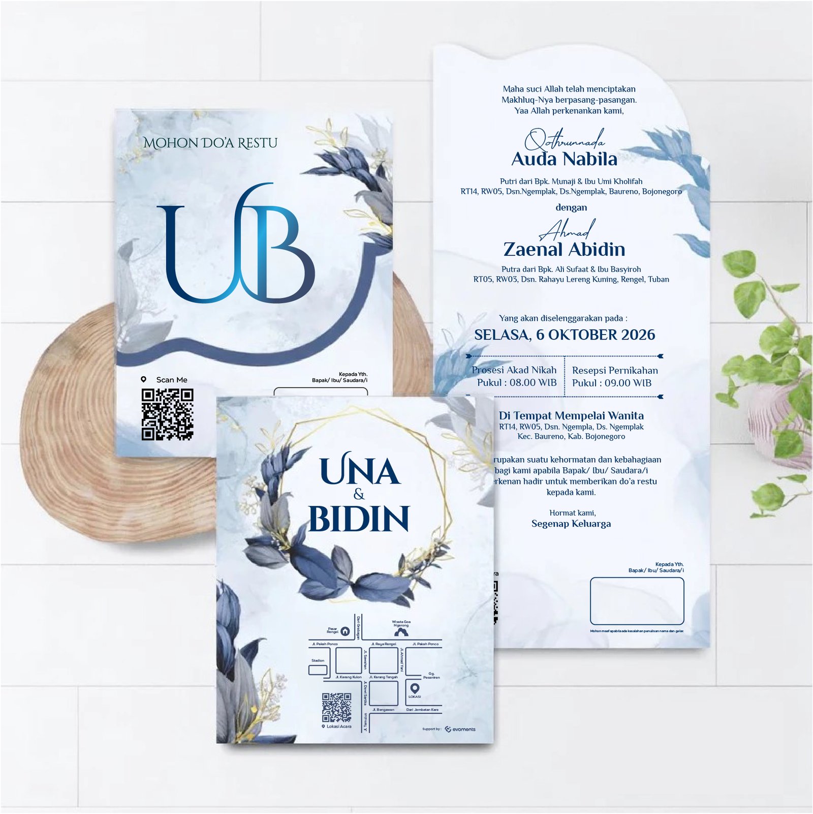 Undangan Pernikahan Series Kasih Lite 06